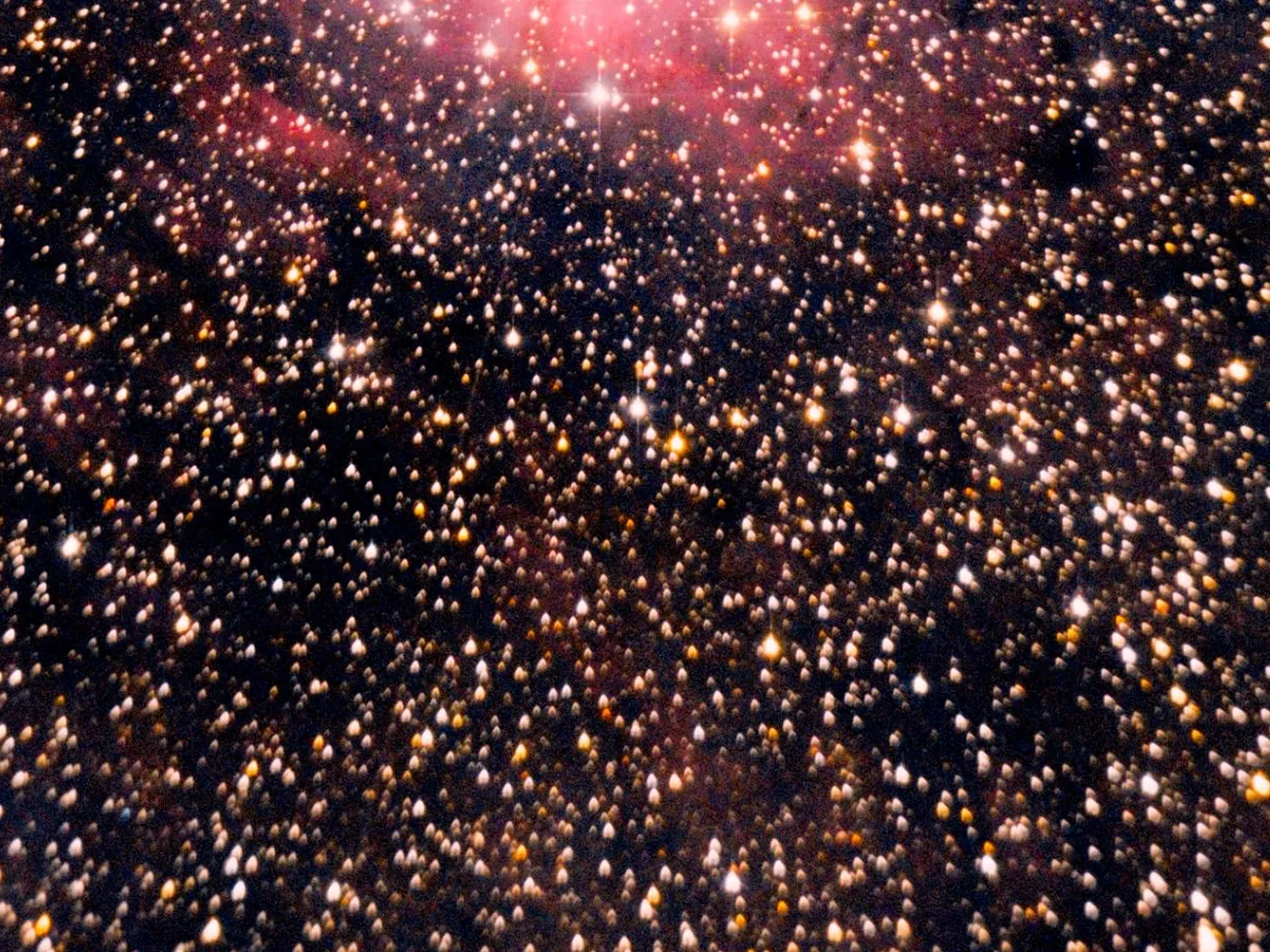 立川高校天文気象部員が撮影したわし星雲の写真