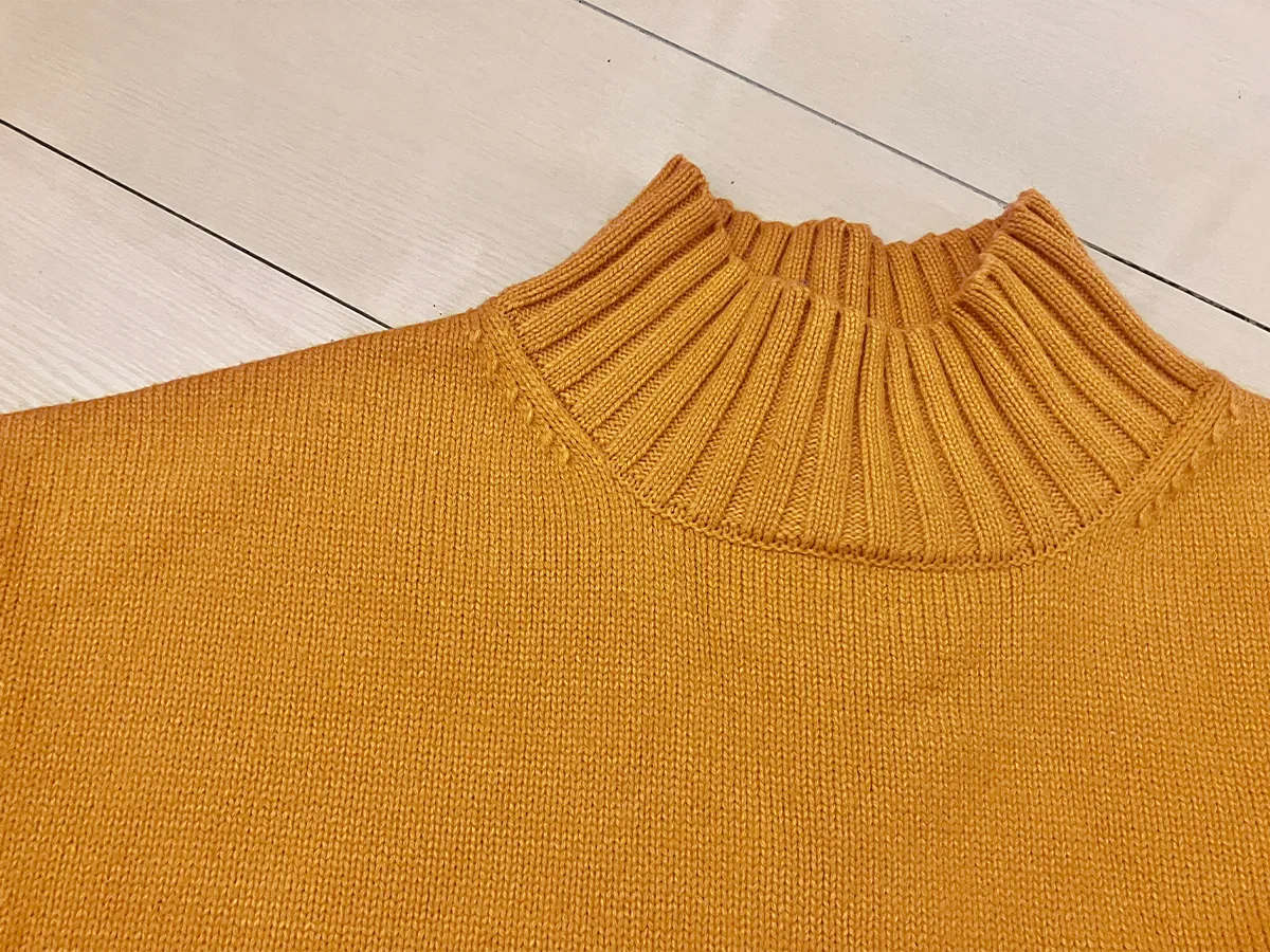 セーター（撮影：grape編集部）