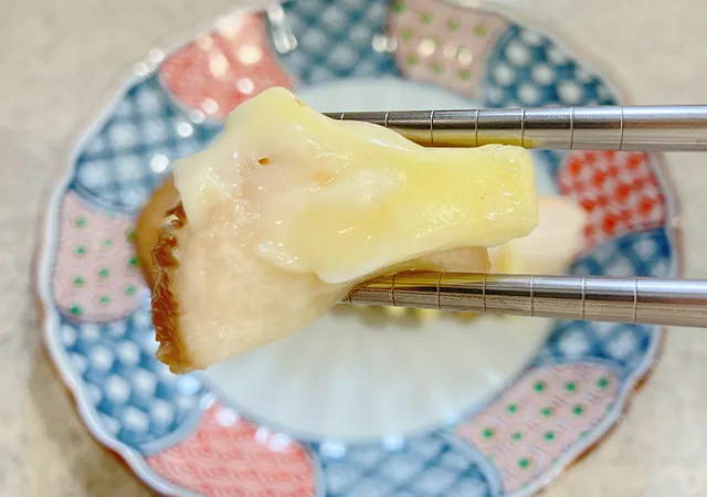 エリンギとベビーチーズ（撮影：grape編集部）