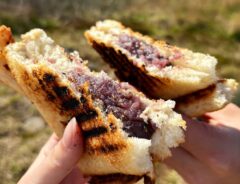 赤福のホットサンド