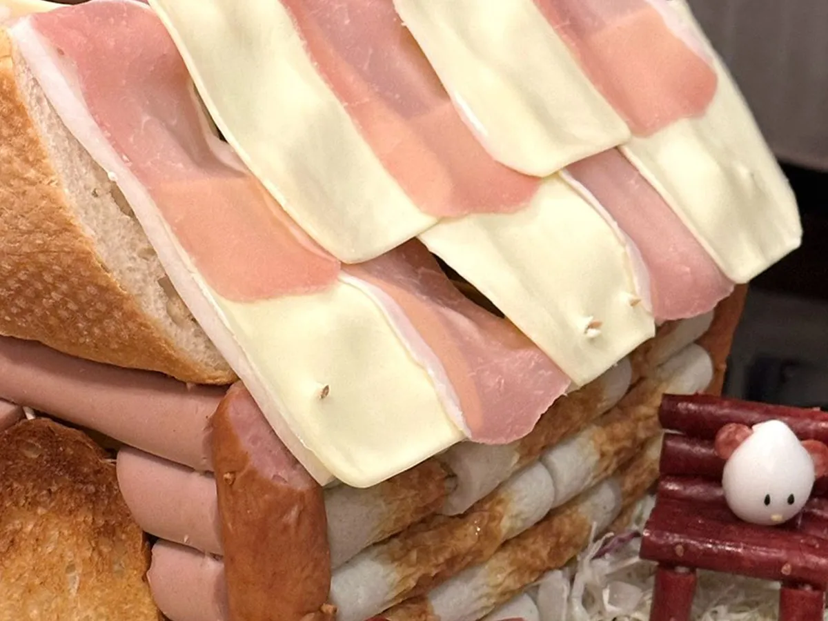 完成したつまみの家の写真