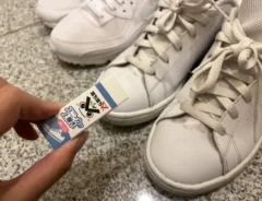 スニーカー消しゴムの写真（撮影：grape編集部）
