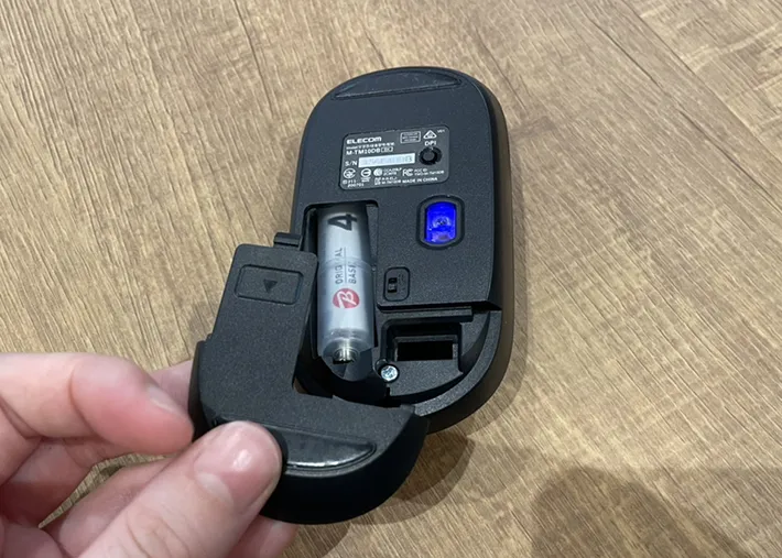 マウスの写真（撮影：grape編集部）