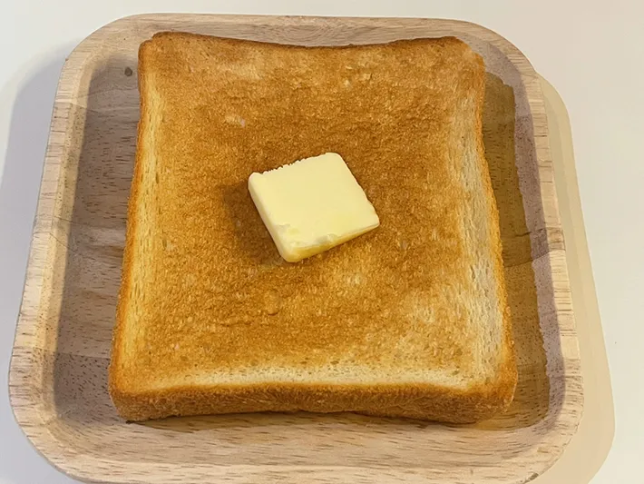 トーストの写真（撮影：grape編集部）