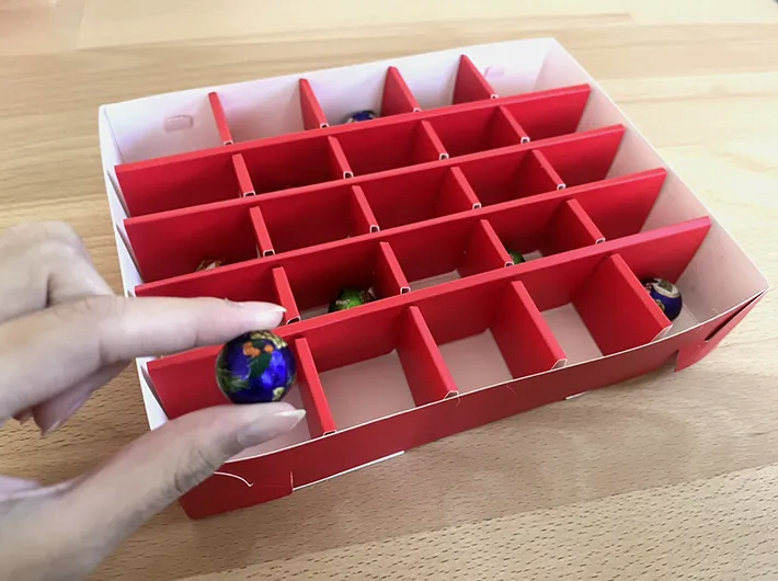 アドベントカレンダーキットの写真（撮影：grape編集部）