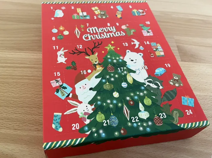 アドベントカレンダーキットの写真（撮影：grape編集部）