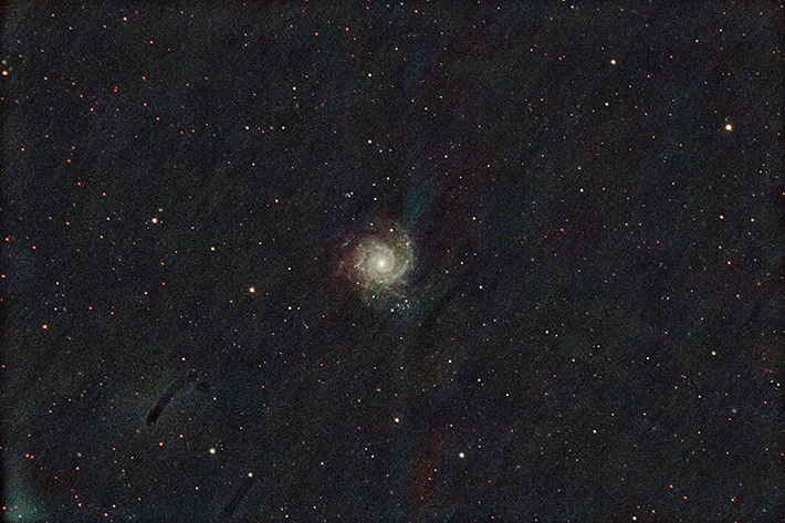 高校生が撮影した『ファントム銀河』の写真