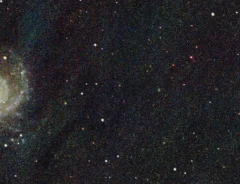 高校生が撮影した『ファントム銀河』の写真