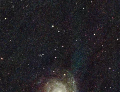 高校生が撮影した『ファントム銀河』の写真