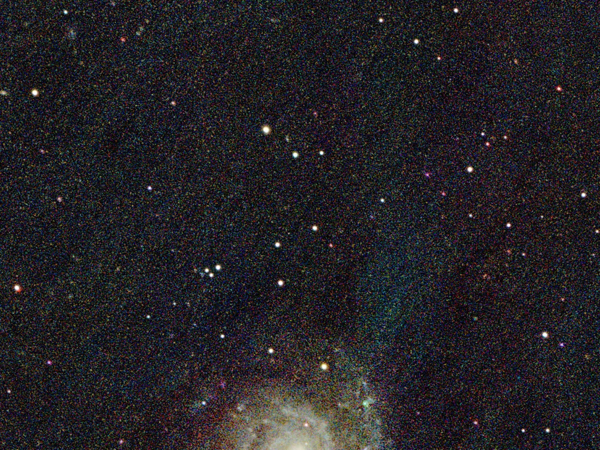 高校生が撮影した『ファントム銀河』の写真