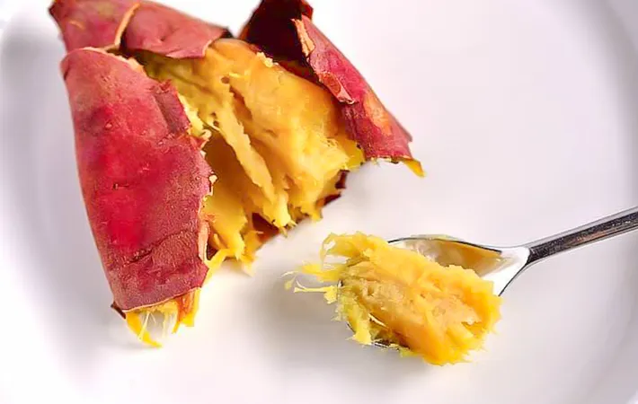 冷やし焼き芋の写真（撮影：小泉明代）