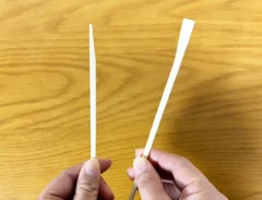 割り箸をきれいに割る方法（撮影：grape編集部）