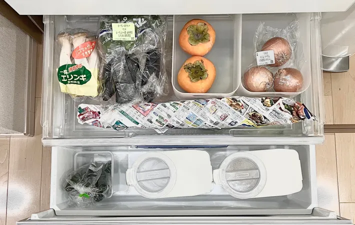 野菜室の写真（撮影：Classy Life）