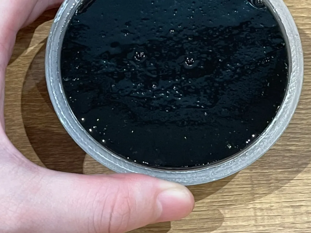 『漆黒の苺ゼリー』の写真（撮影：grape編集部）