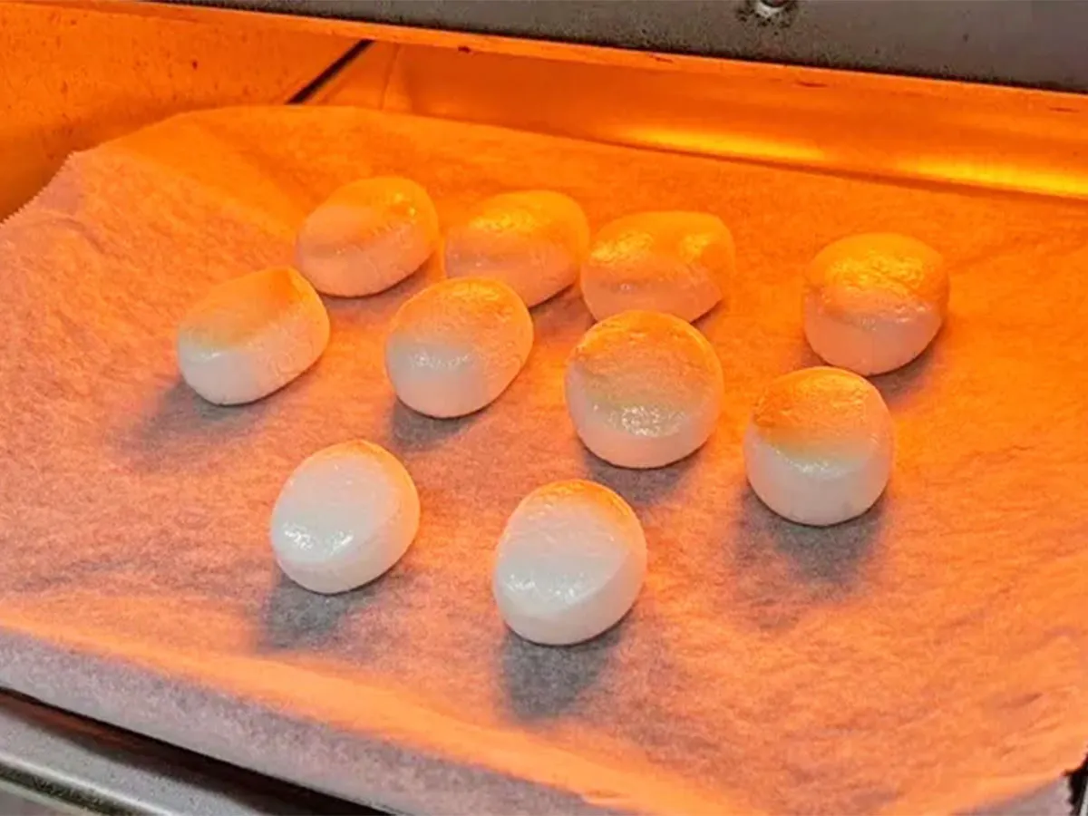 マシュマロクッキーを作る写真(撮影:キジカク)