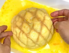 『メロンパンのフレンチトースト』の写真