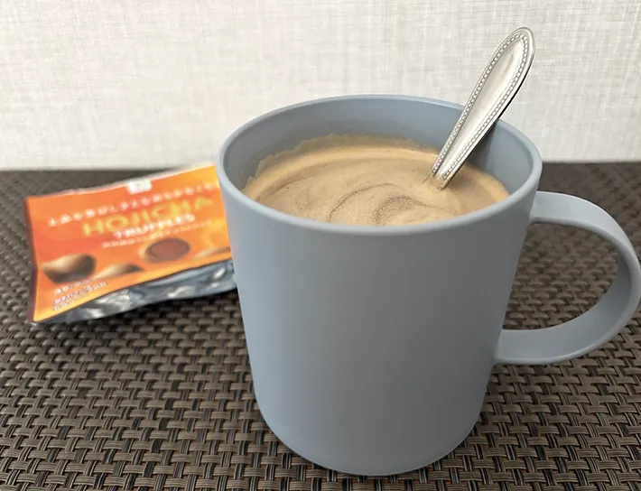 『加賀棒ほうじ茶生チョコトリュフ』の画像（撮影：grape編集部）