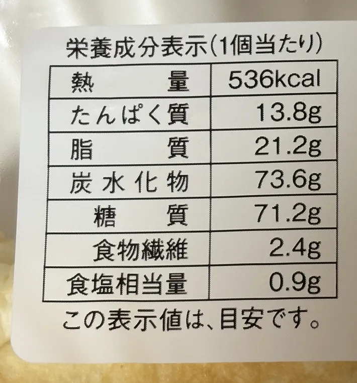 もれそうなメガクリームパンの画像（撮影：grape編集部）