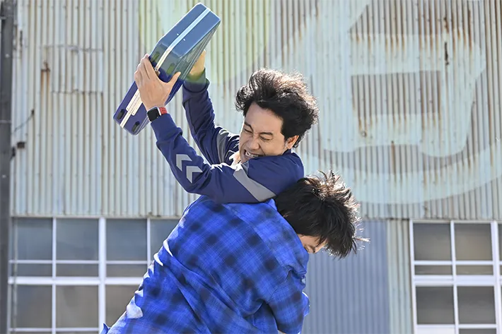 『ちょっとだけエスパー』に出演する大泉洋さんが写る場面写真