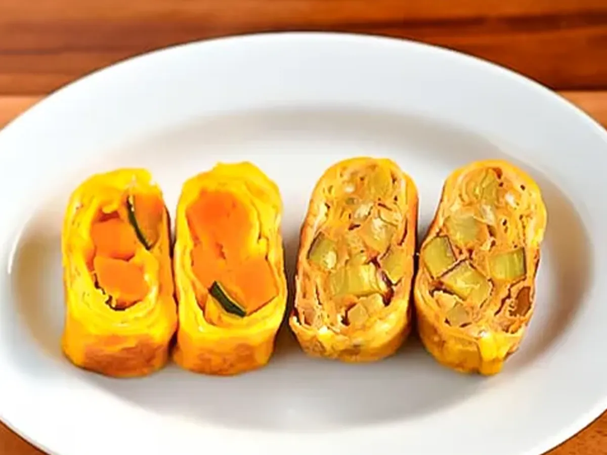 玉子焼きの写真(撮影:小泉明代)