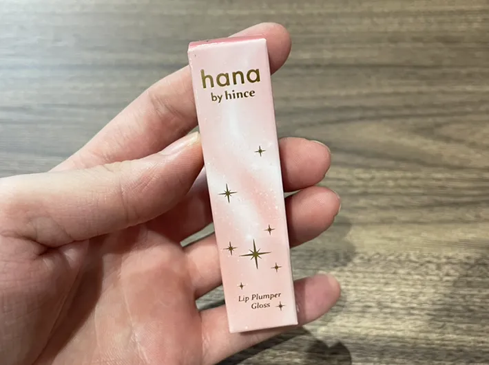 『リッププランパーグロス シャインピンク』の写真（撮影：grape編集部）