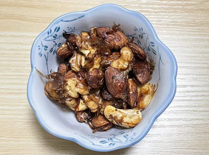 ミックスナッツの写真（撮影：grape編集部）