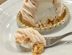 モンブランの食品サンプル