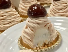 モンブランの食品サンプル