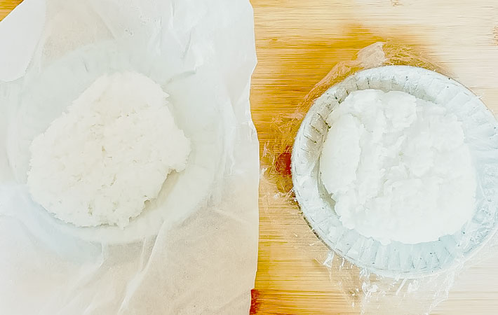 解凍したご飯の写真（撮影：キジカク）