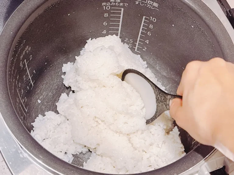 『炊飯器のご飯』の写真(撮影:キジカク)