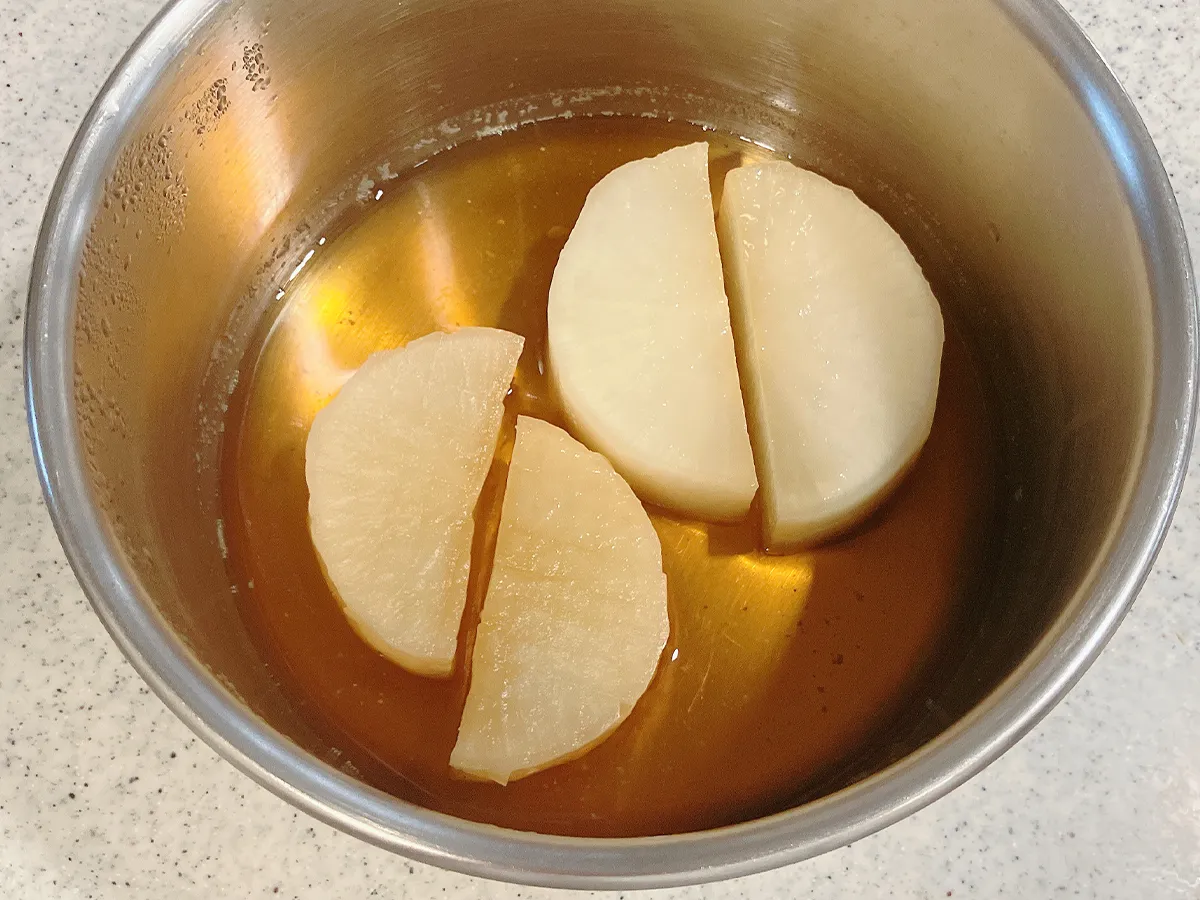 ダイコン（撮影：grape編集部）