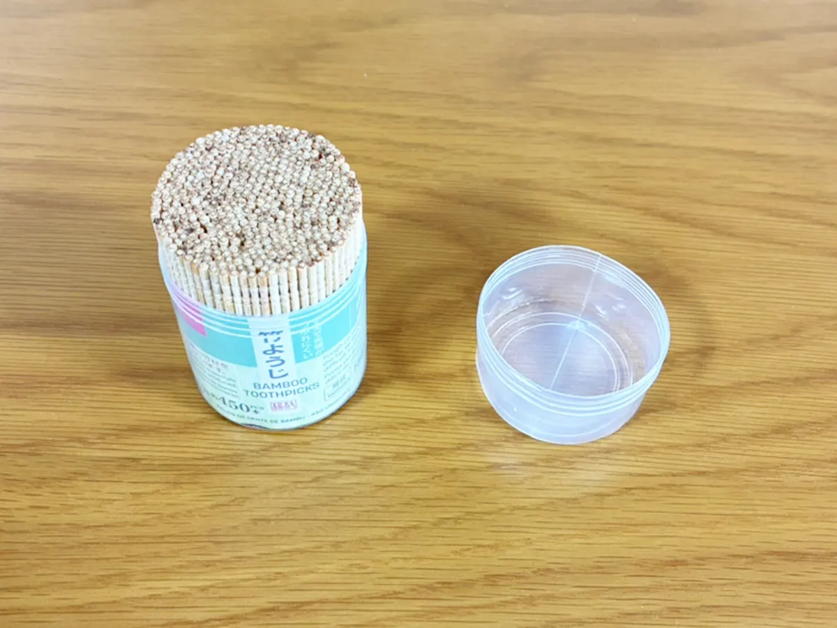 つまようじの活用写真(撮影:grapeフード編集部)