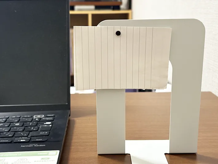 ブックエンドの活用法の画像（撮影：grape編集部）