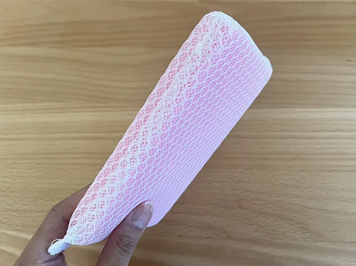 ネットスポンジの写真（撮影：grape編集部）