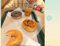 LINEのスクリーンショットの画像