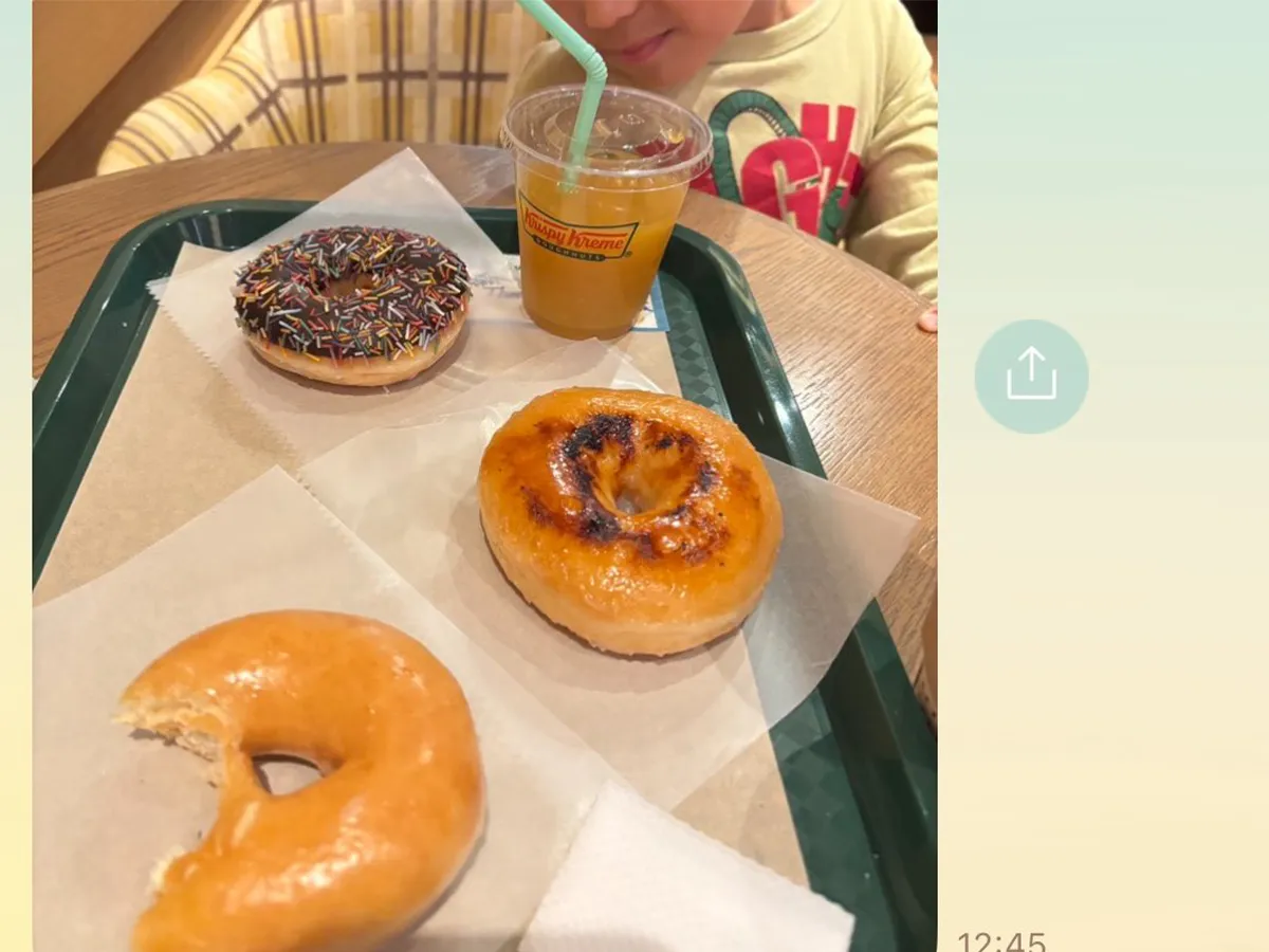 LINEのスクリーンショットの画像