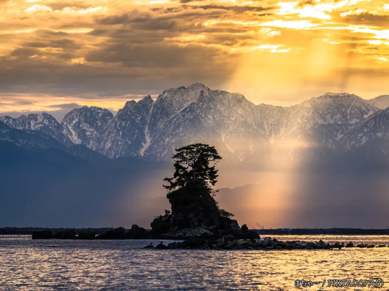 雨晴海岸の写真