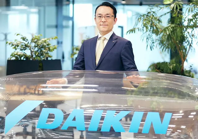 ダイキンの重政さんの写真