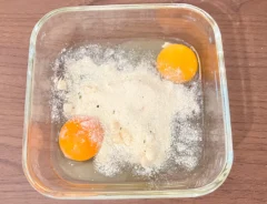 卵と『ポテトのポタージュ』（撮影：grape編集部）