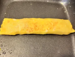 卵と『ポテトのポタージュ』（撮影：grape編集部）