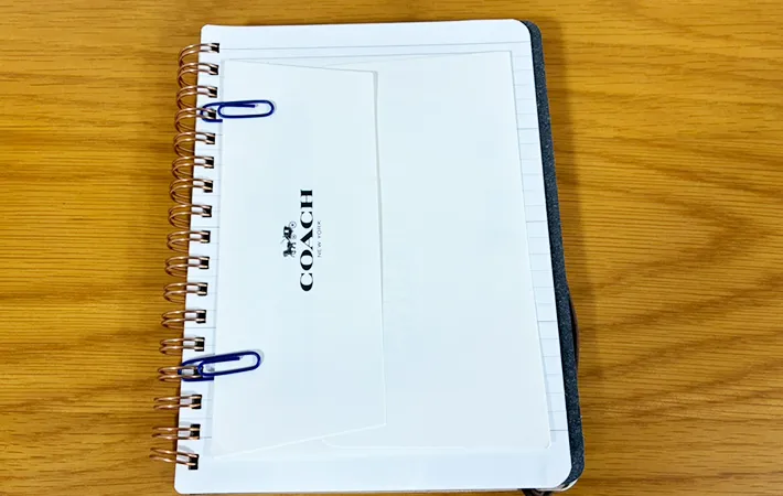 クリップの活用法（撮影：grape編集部）