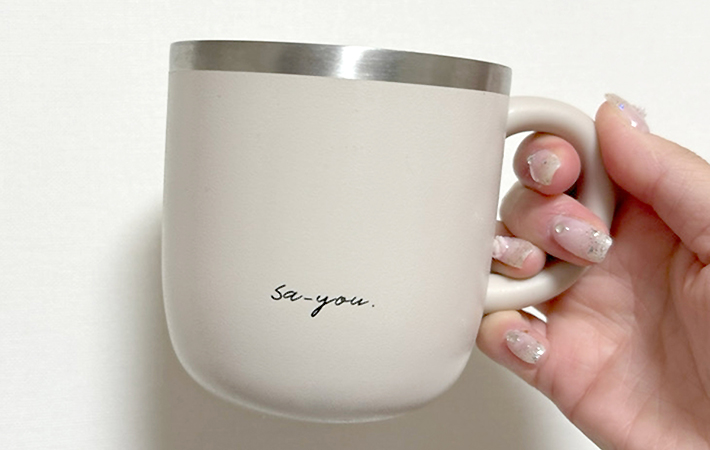 白湯マグカップの画像