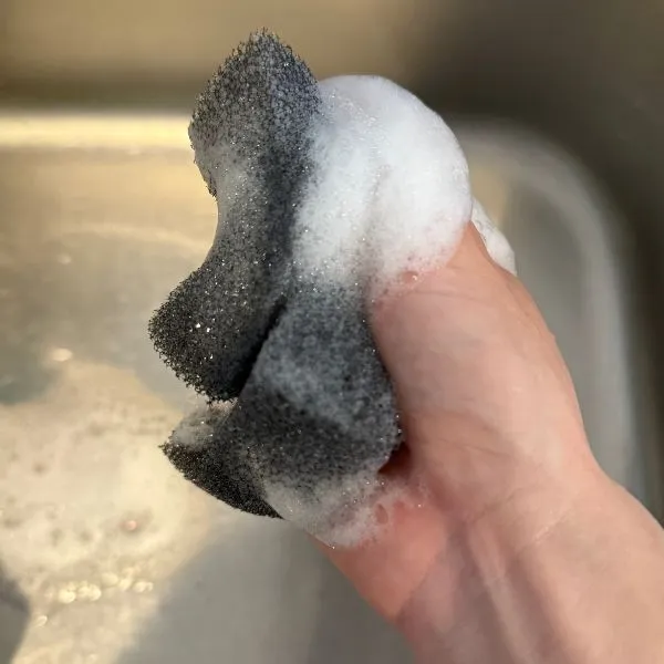 ノーマルタイプの泡立ちの写真（撮影：grape編集部）