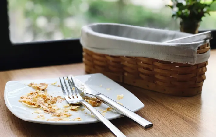 食事後のマナー