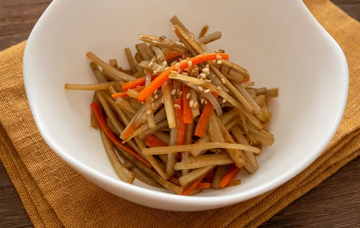 生ゴボウのきんぴら風