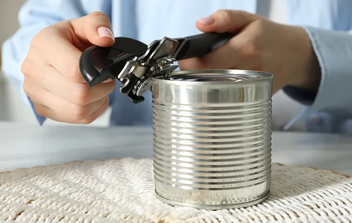 代用品で缶詰を開ける時のポイント