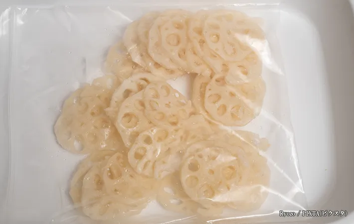 レンコンの適切な保存方法と期限の目安