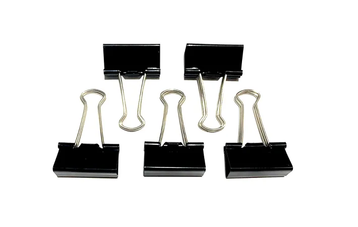 1．クリップと小皿