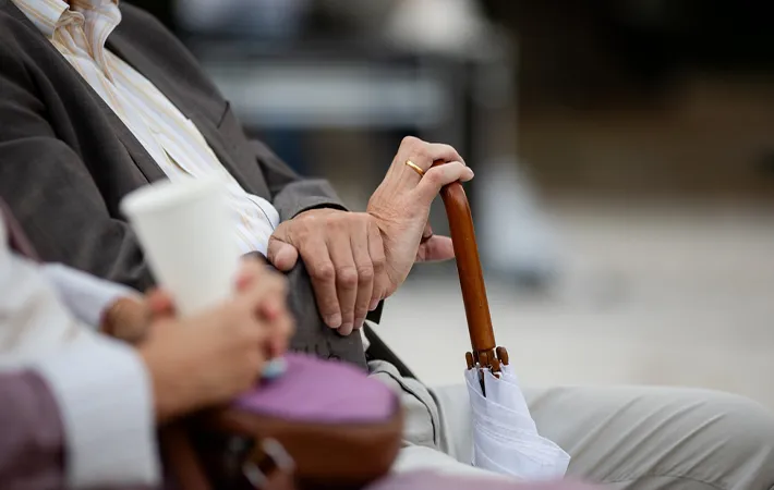 長傘の解体手順