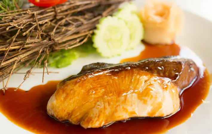 1．タラのみりん漬け